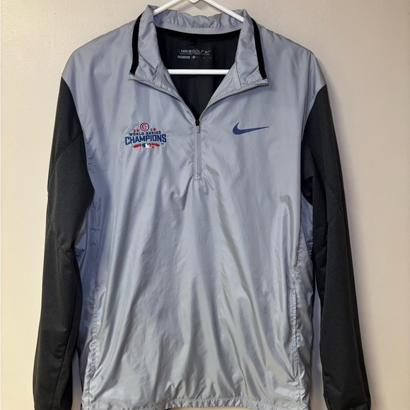 NIKE GOLF x CHICAGO CUBS WORLD SERIES Windbreaker Size Medium Mens track… - Picture 1 of 13